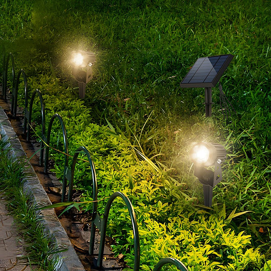 4 In 1 Adjustable Solar Outdoor Spotlight 100 200 Lumens