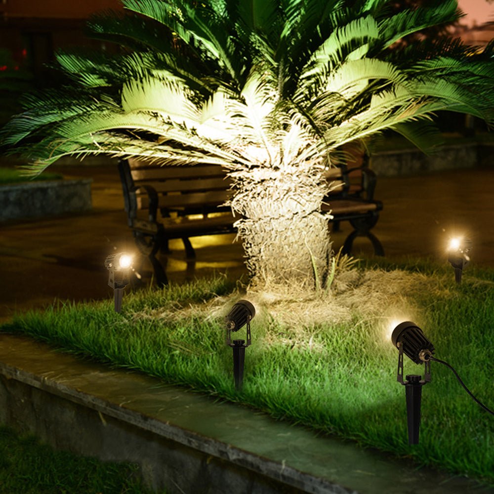 4 In 1 Adjustable Solar Outdoor Spotlight 100 200 Lumens