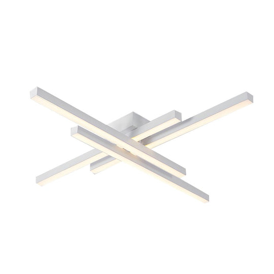 Parallax Linear LED Flush Mount Ceiling Light – 4 Lights