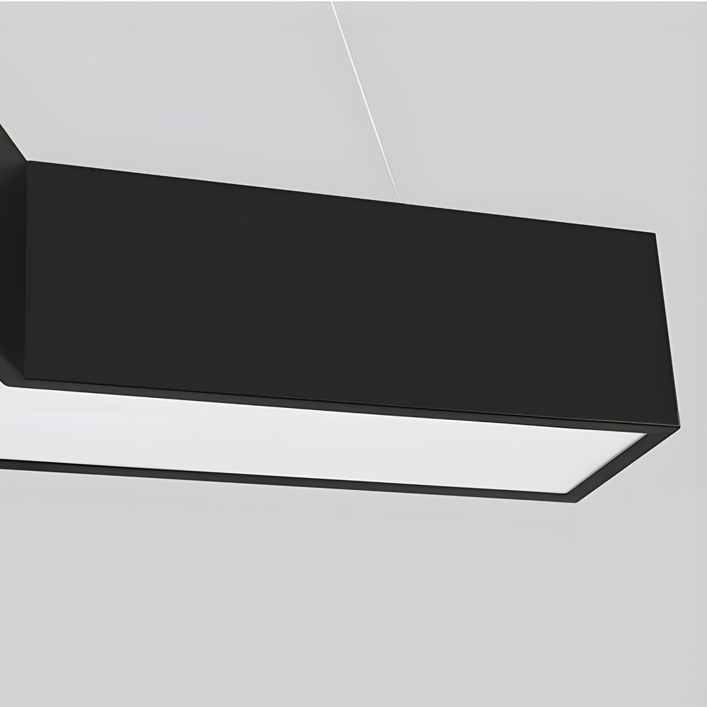 4 Pcs Modern Y-Shaped Linear LED Office Pendant Lights
