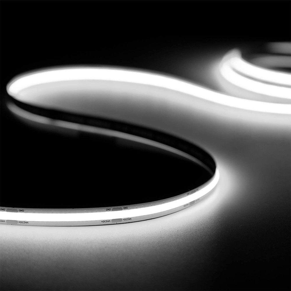 Flexible COB LED Strip Lights Waterproof Spotless Design