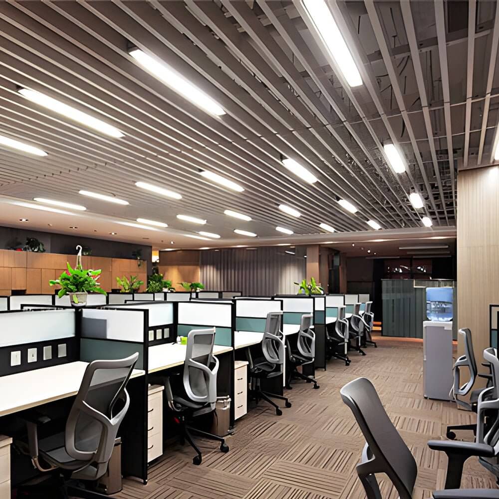 47-Inch White Linear Tri-proof LED Ceiling Light