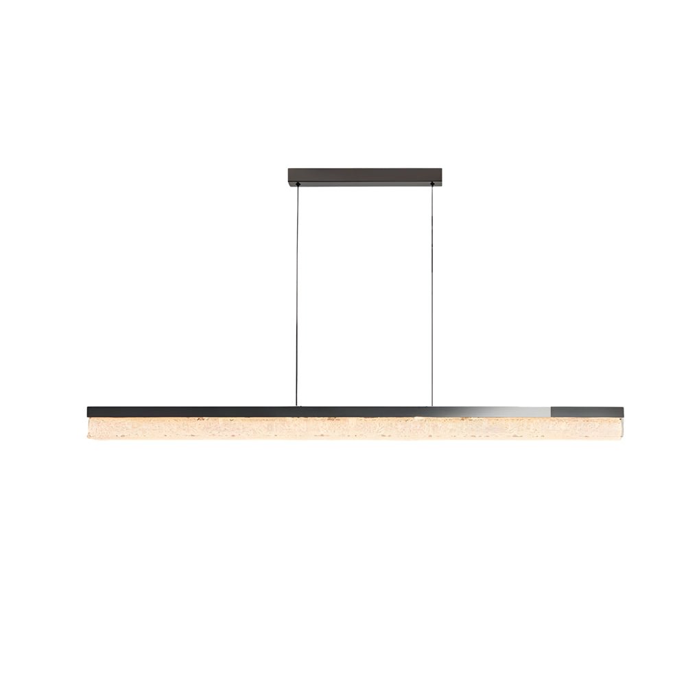 47.24'' 1-Light Linear LED Dimmable Kitchen Island Pendant – Black/Bronze
