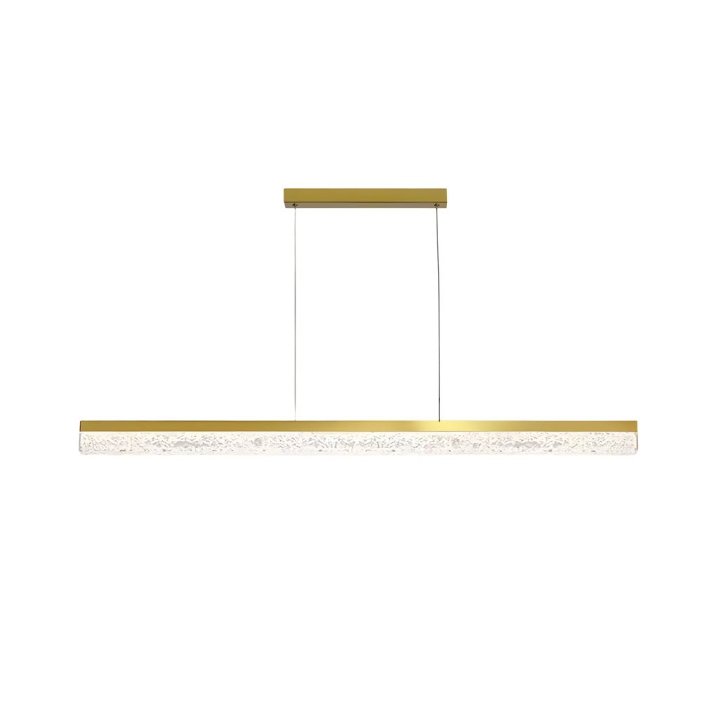 47.24'' 1-Light Linear LED Dimmable Kitchen Island Pendant – Black/Bronze