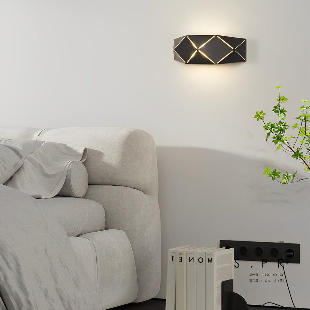 Minimalist Creative Geometric Iron Acrylic Wall Light