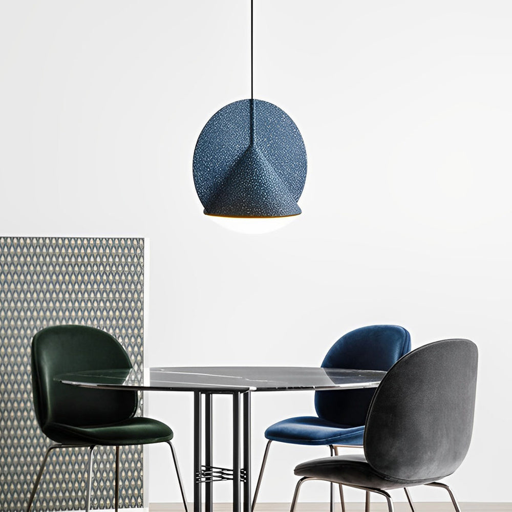 Circular Cone Metal LED Industrial Pendant Light