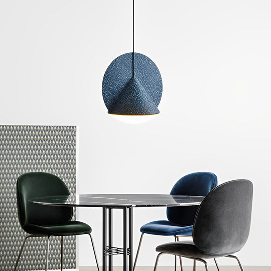 Circular Cone Metal LED Industrial Pendant Light