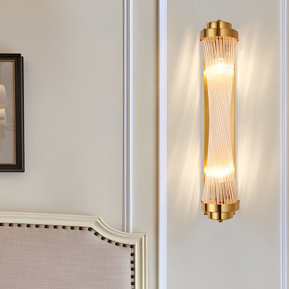 Adjustable Crystal Golden Nordic LED Wall Lamp