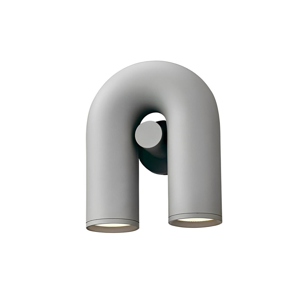 Rotatable U-Shaped Water Pipe LED Nordic Wall Lamp