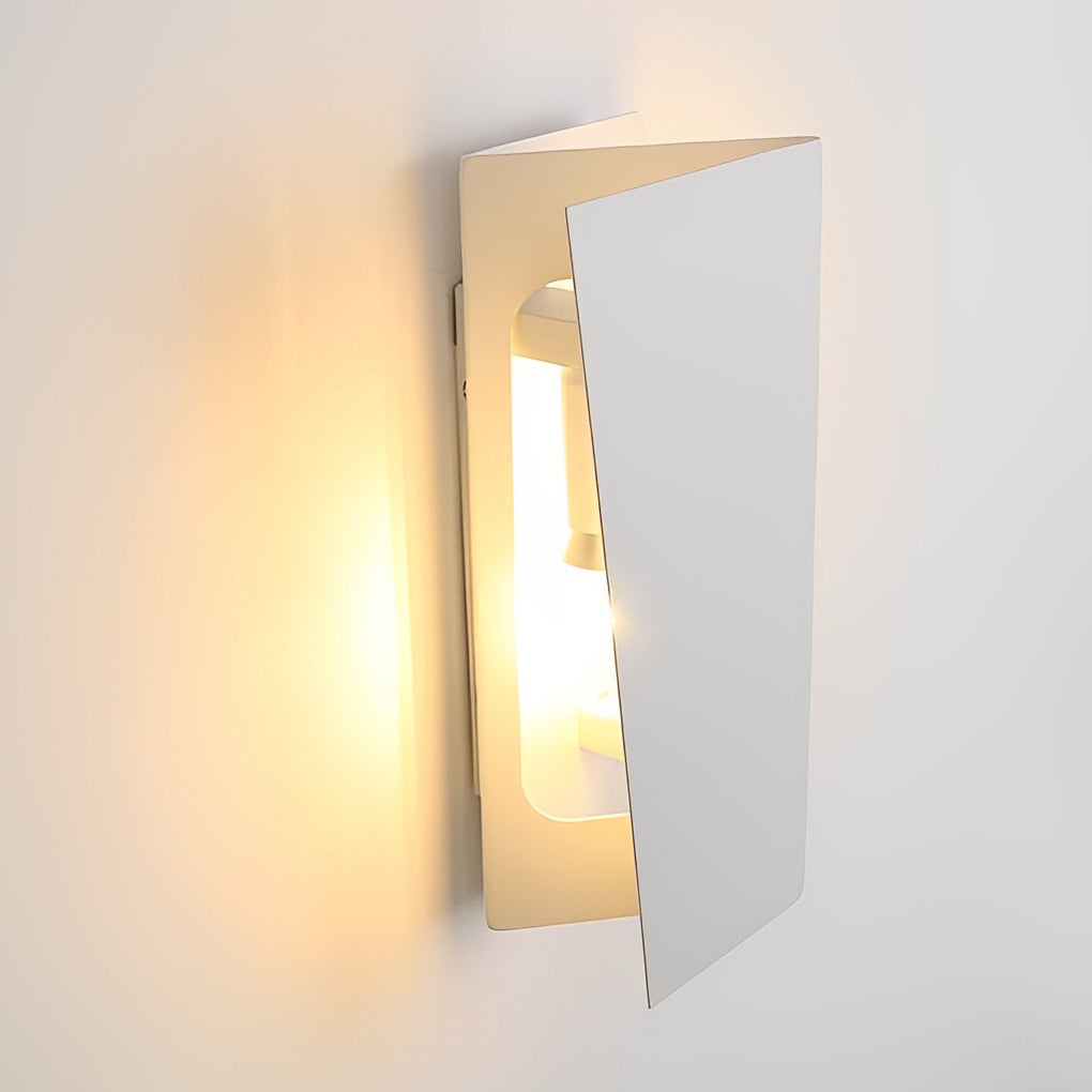 Folding Rectangular Modern LED Up and Down Wall Lamp