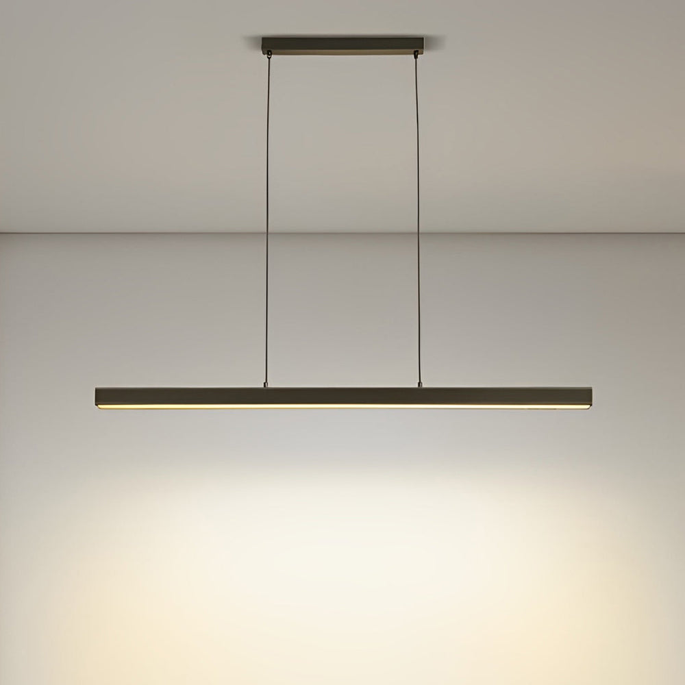 30'' Rectangular Modern Black Pendant Light – Vintage-Inspired LED Lighting