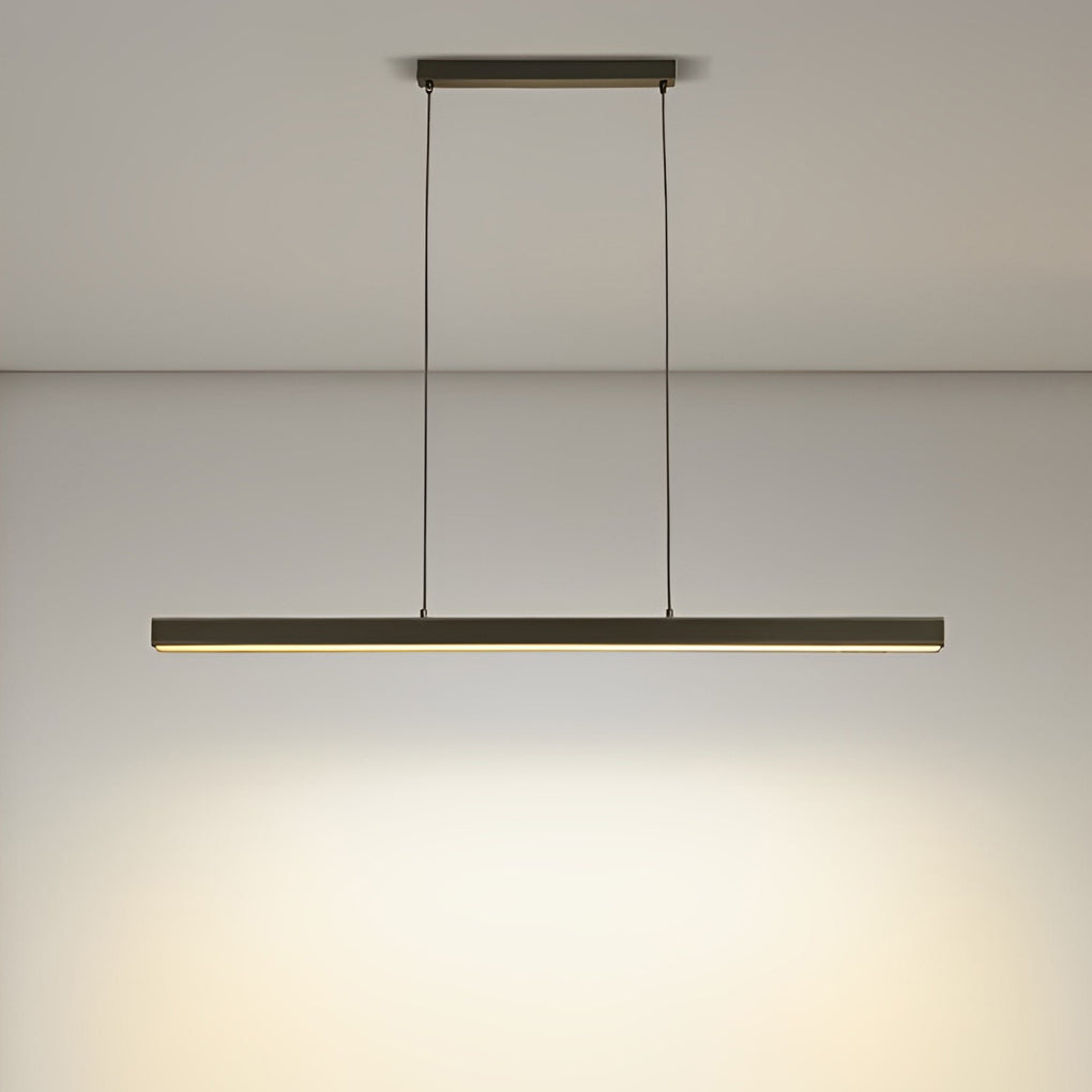 30'' Rectangular Modern Black Pendant Light – Vintage-Inspired LED Lighting
