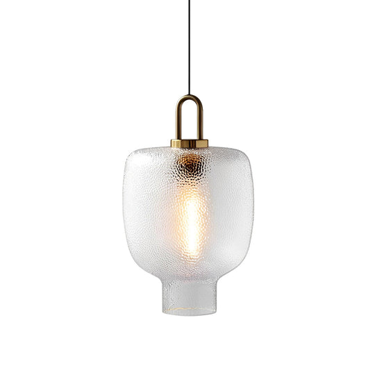 Creative Glass Jar Minimalist Luxury Post Modern Pendant Light