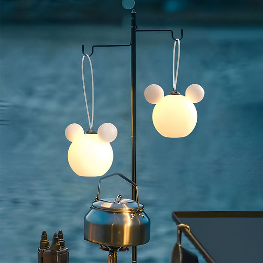 Cartoon 3D Animal Outdoor Hanging Light
