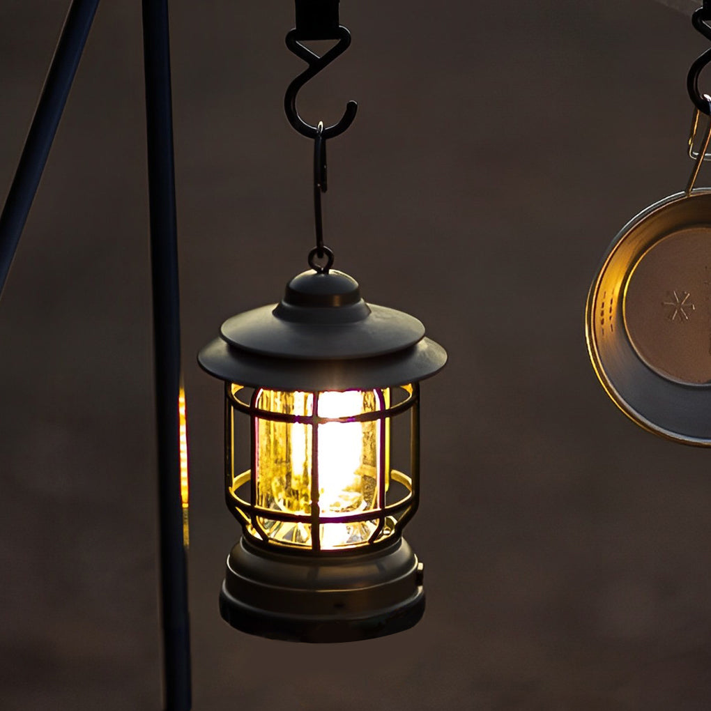 Portable Multifunctional Rechargeable LED Waterproof Outdoor Lanterns