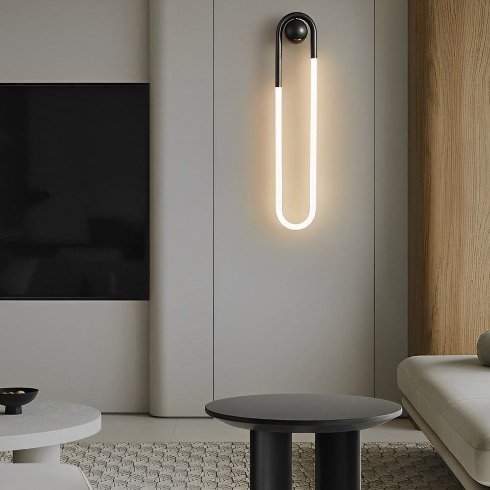 Round Rectangular Three Step Dimming LED Copper Wall Lamp