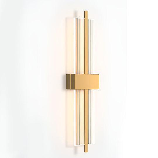 Creative Rectangle Warm Light Postmodern Wall Lamp