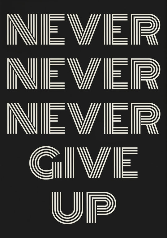 Ciao Minimal Typographic Canvas Wall Art Print