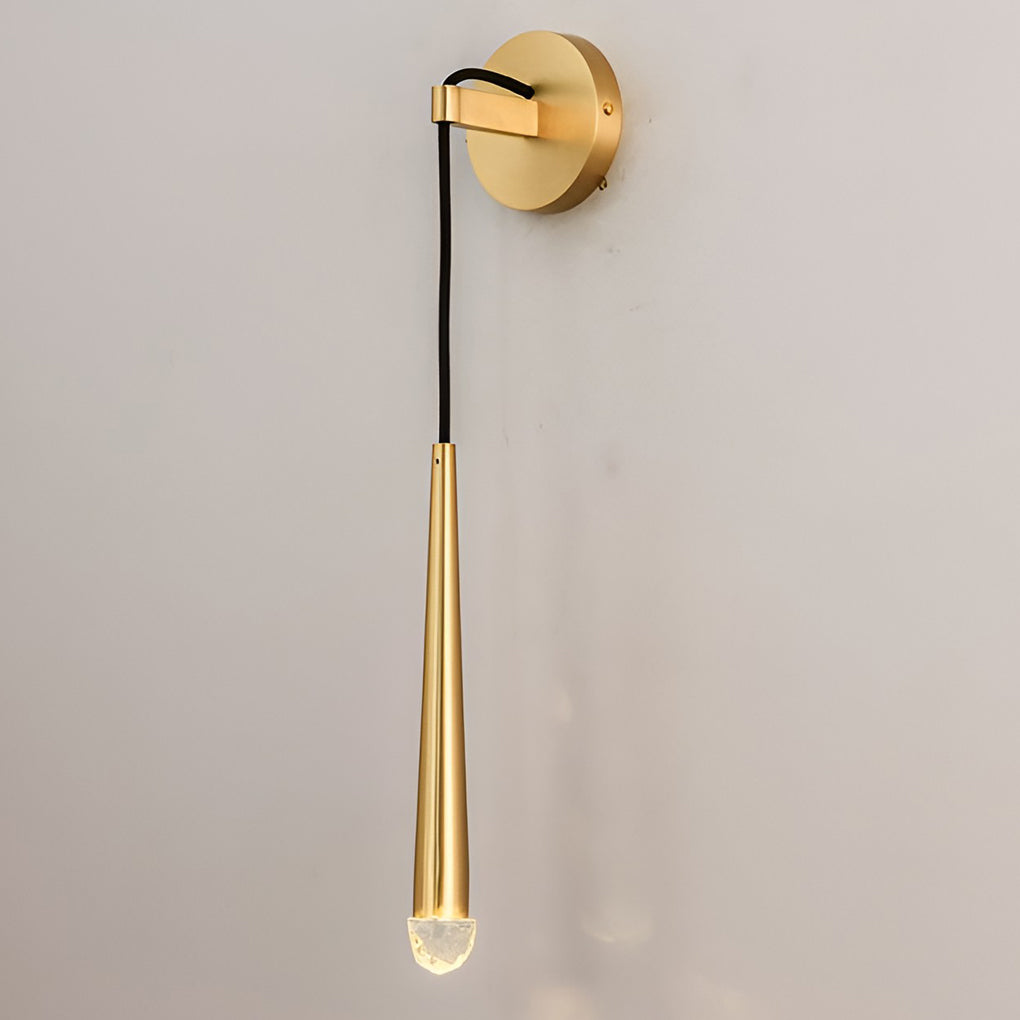 Creative Strip Crystal LED Wall Sconce – Nordic Modern Accent Light