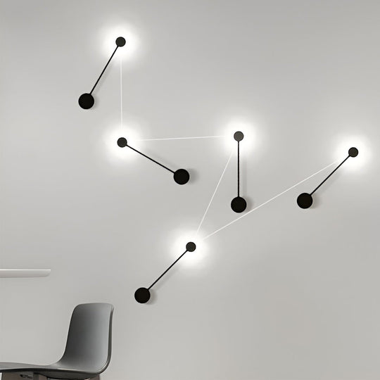 Creative Round Line LED Nordic Wall Light