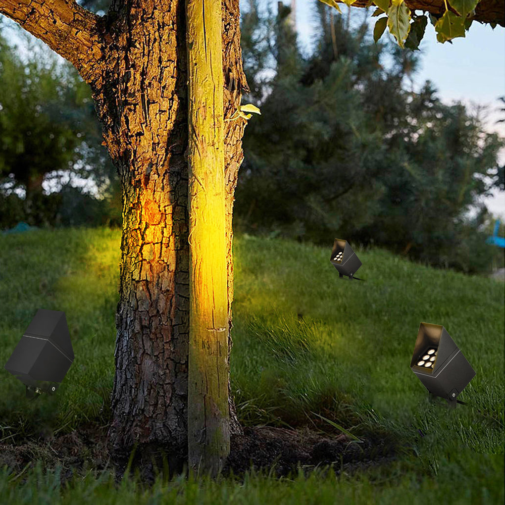 Waterproof DC24V 9W LED Adjustable Outdoor Tree Spotlight