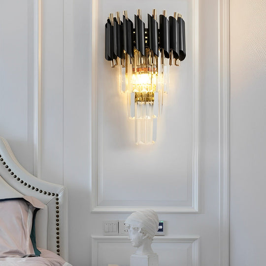 Creative Crystal Glass LED Postmodern Wall Lamp