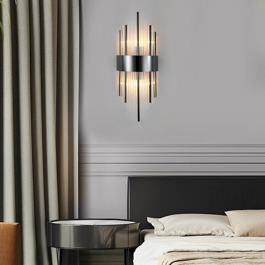 Simple Luxury Post-Modern Crystal LED Wall Lamp
