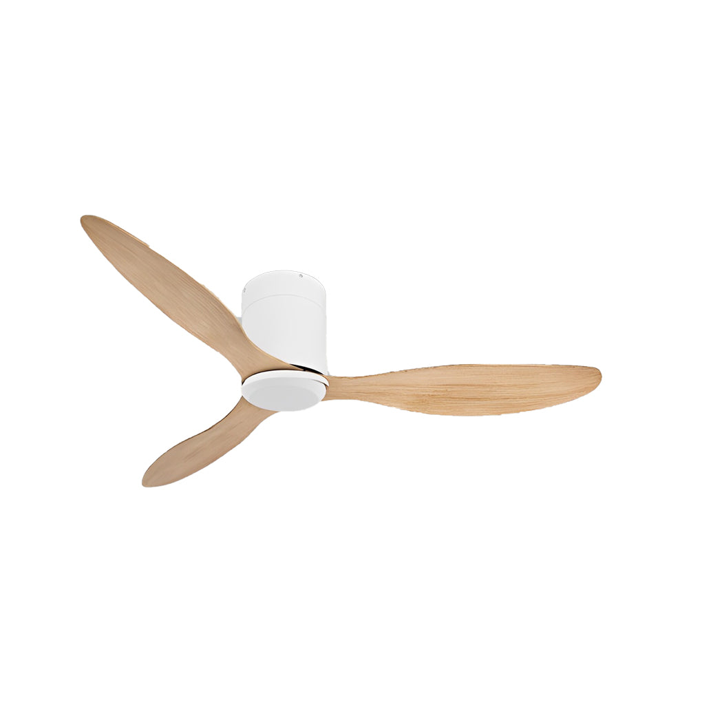 3-Blade Modern Ceiling Fan with Dimmable LED Light and Remote Control