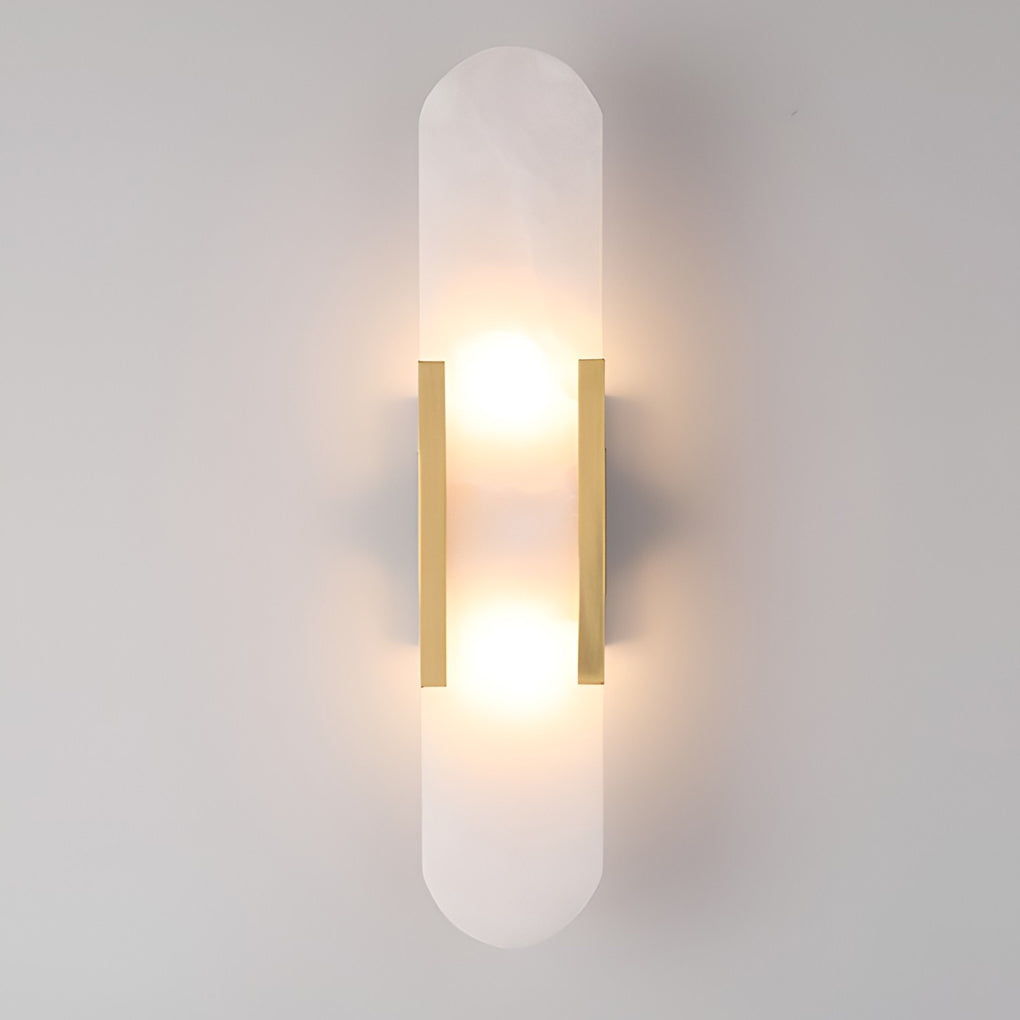 Electroplated Metal G4 LED Up and Down Wall Sconce