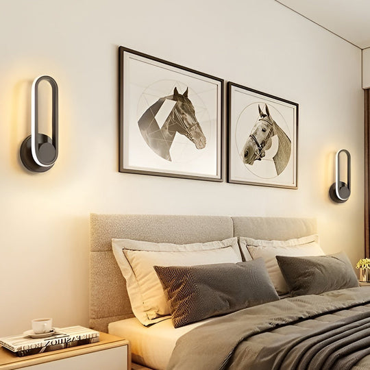 330° Rotatable Rounded Rectangular LED Nordic Wall Lamp
