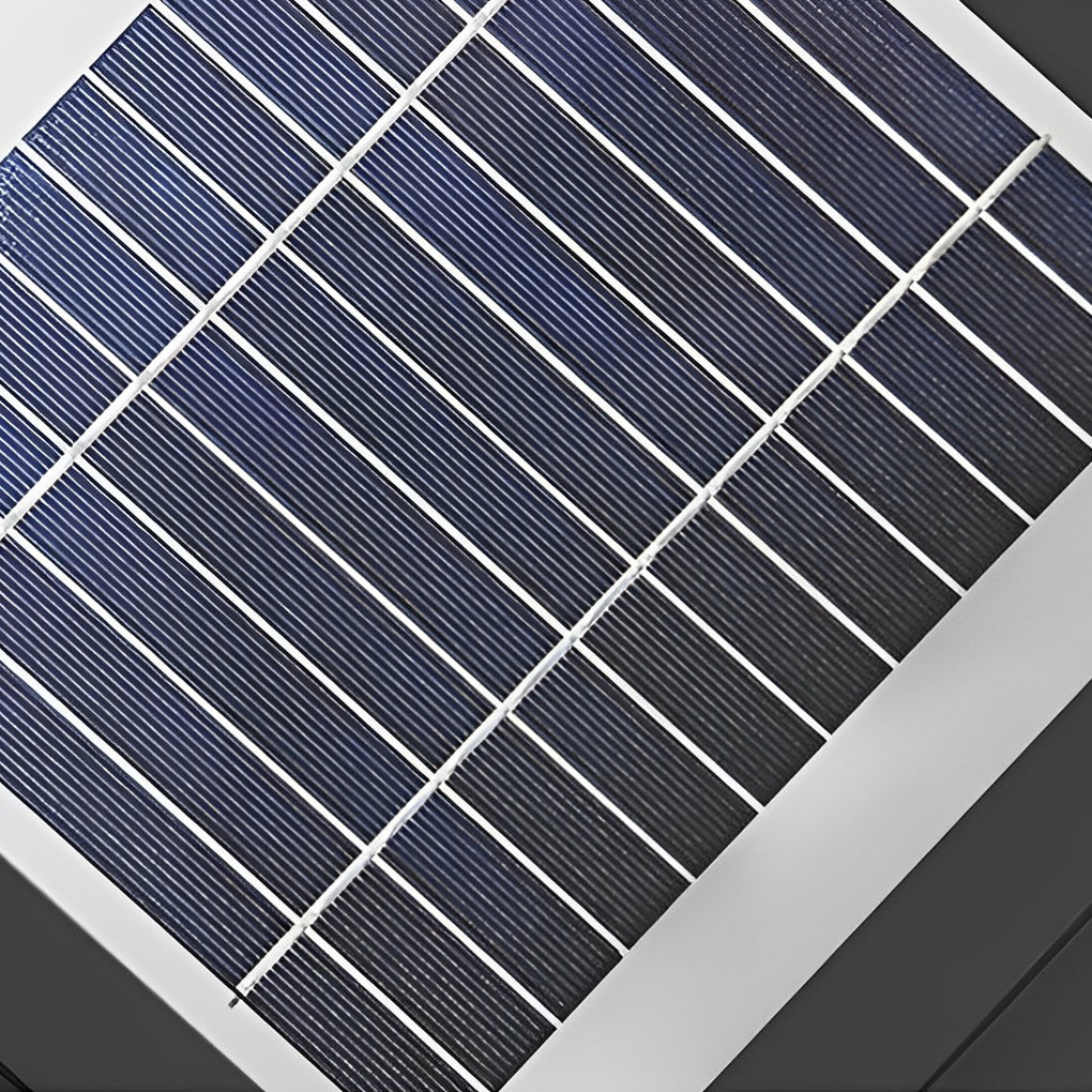 Square & Round Waterproof LED Black Solar Fence Post Lamps