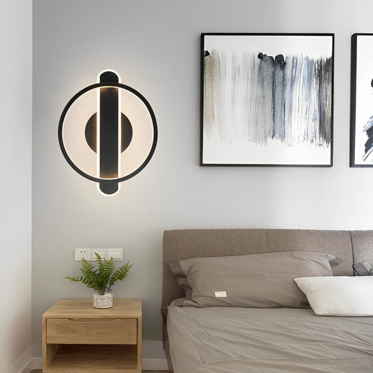 Circular Strip Modern Minimalist LED Wall Lamp