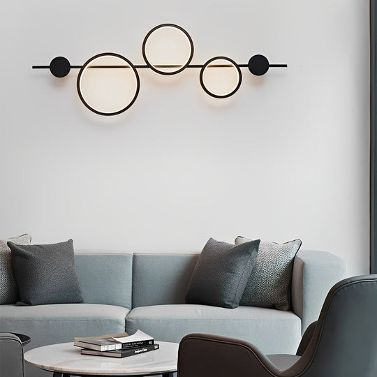 Circles Strips Creative LED Modern Wall Lamp