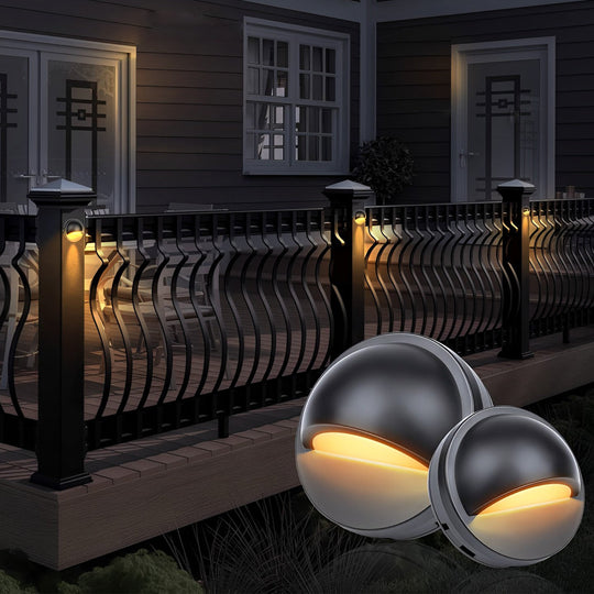 Half Moon Low Voltage LED Deck & Step Light