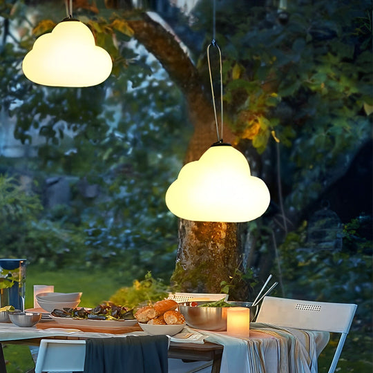Waterproof Clouds Creative USB Rechargeable Outdoor Hanging Light