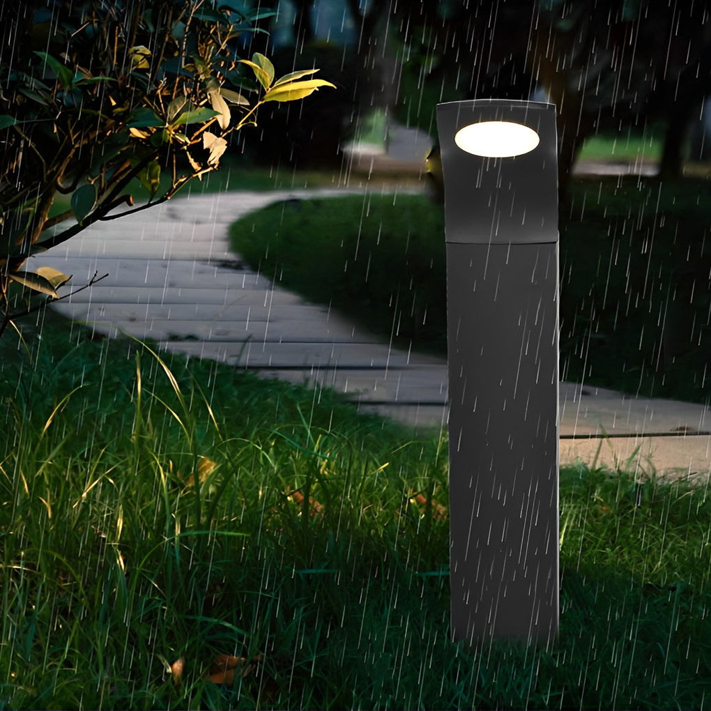 Curved Head COB LED Pathway Light