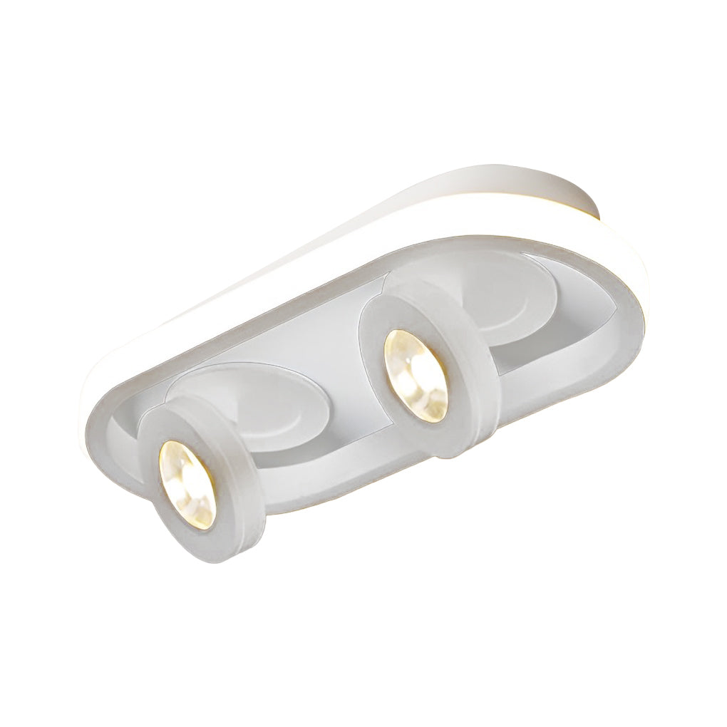 Rounded Rectangular – LED Adjustable Spotlight Modern Ceiling Light