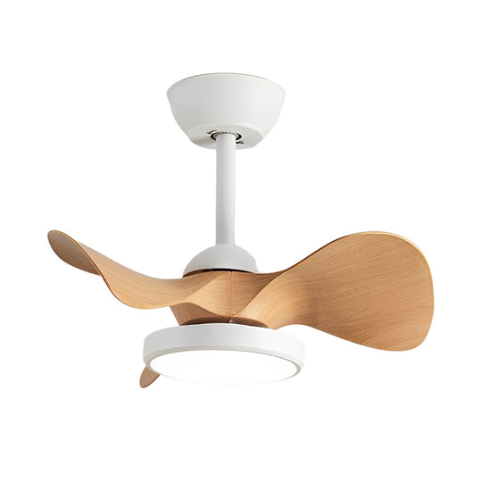 3-Blade Mute LED Dimmable Nordic Ceiling Fan with Remote