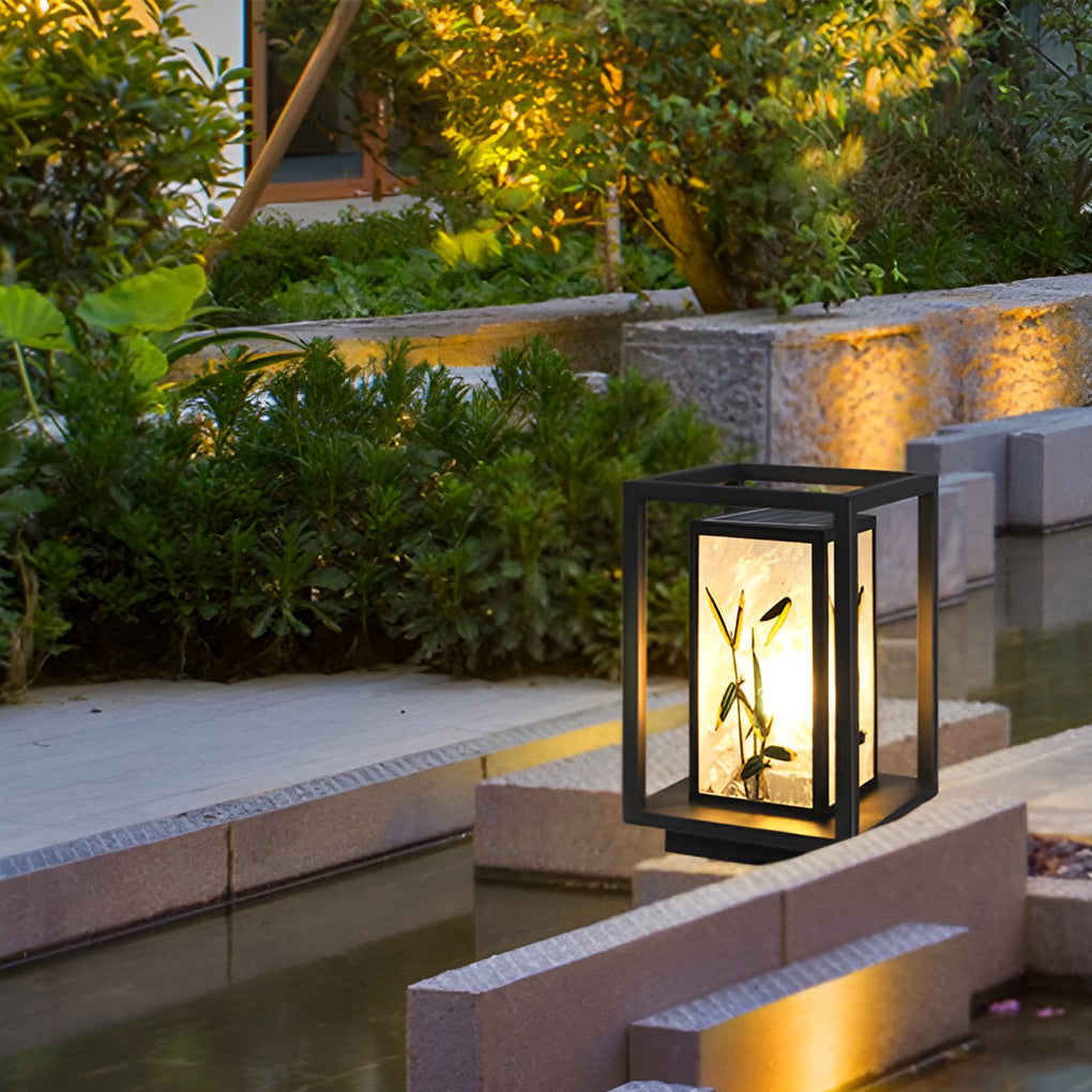 Artistic Solar LED Pathway Light with Pattern
