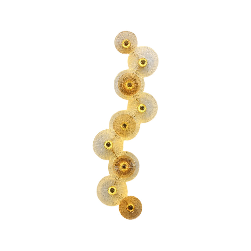 Creative Round Glass Luxury LED Post-Modern Wall Lamp