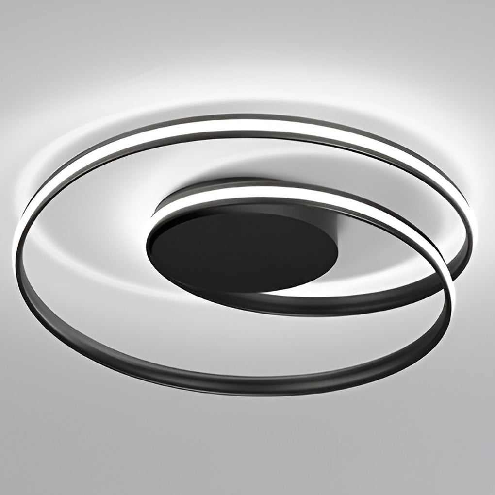 Circular Stepless Dimming LED Modern Ceiling Light Flush Mount