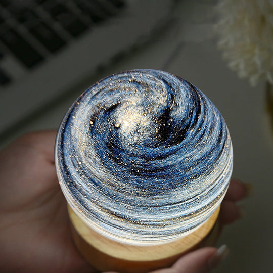 Globe Glass Galaxy Starry Kids and Baby LED Lamp