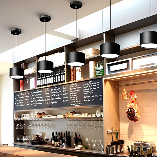 Cylindrical LED Modern Surface-Mounted Hanging Downlight COB Spotlight