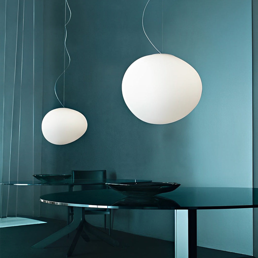 Creative Glass Round Ball LED Modern Pendant Light