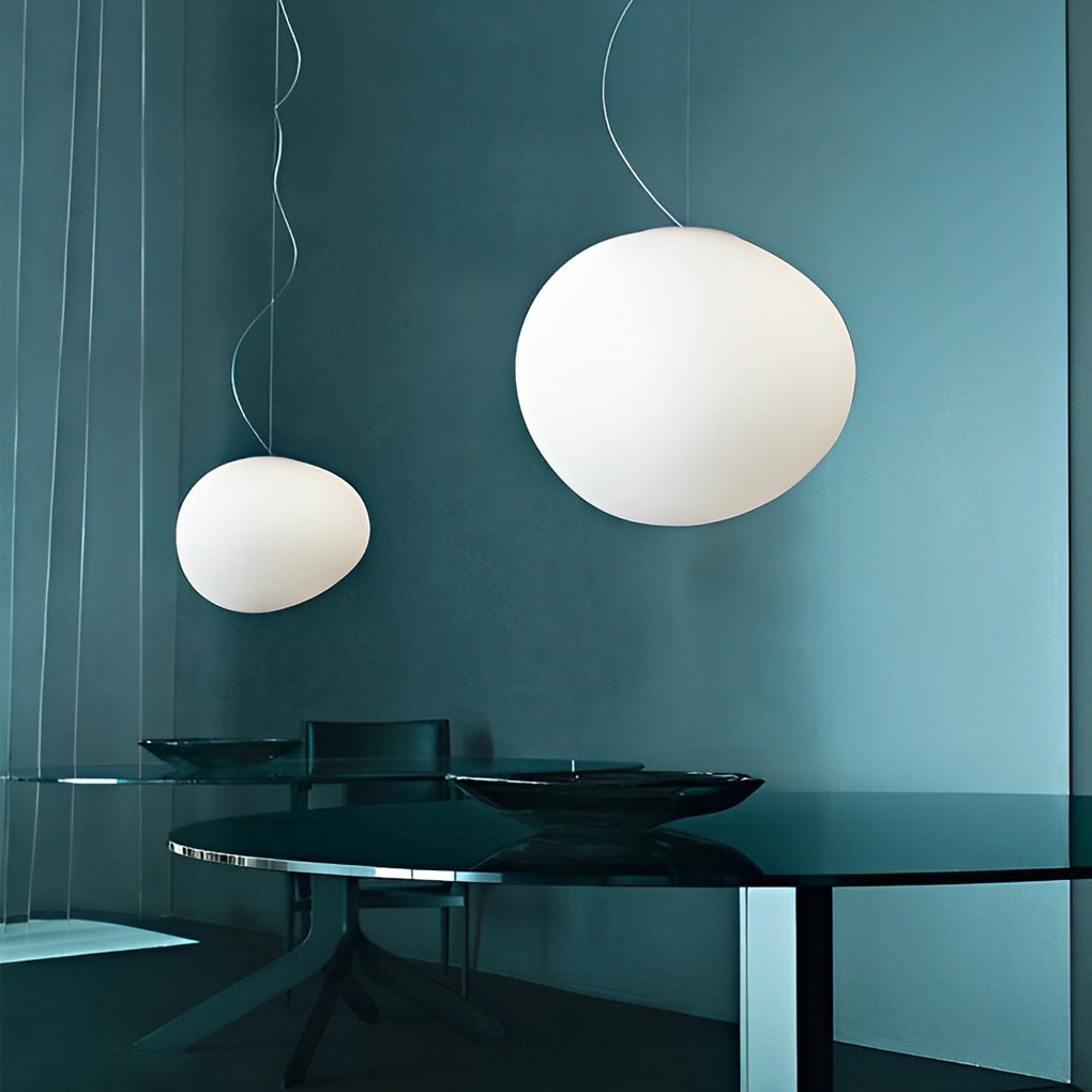 Creative Glass Round Ball LED Modern Pendant Light