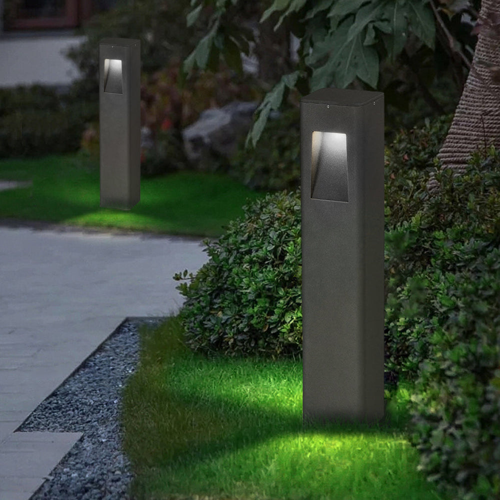 Modern LED Aluminum Pathway Light with Front Slide Design