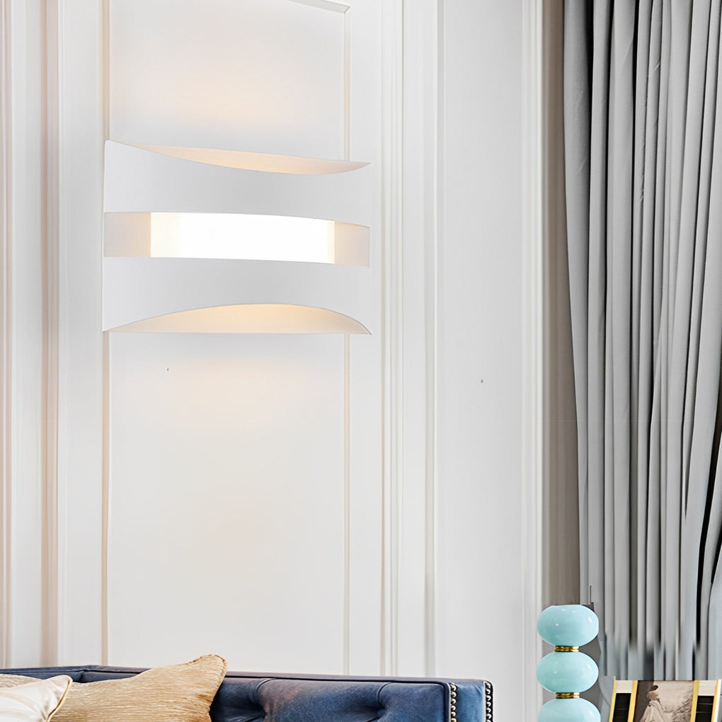 Rectangular Minimalist Nordic LED Bedside Wall Lamp