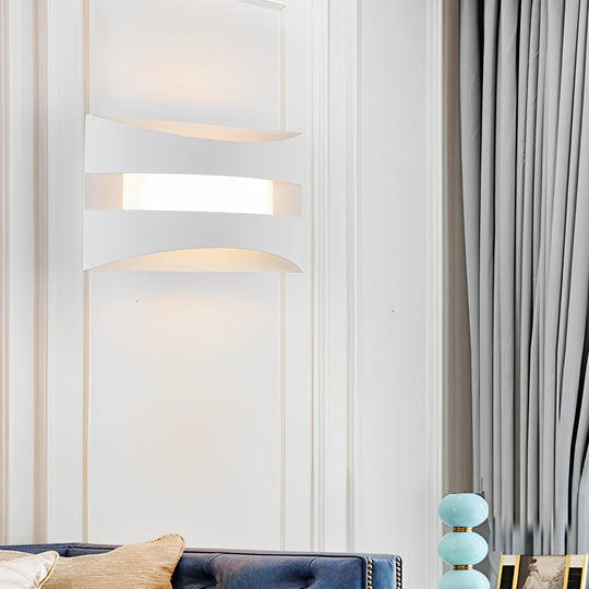 Rectangular Minimalist Nordic LED Bedside Wall Lamp