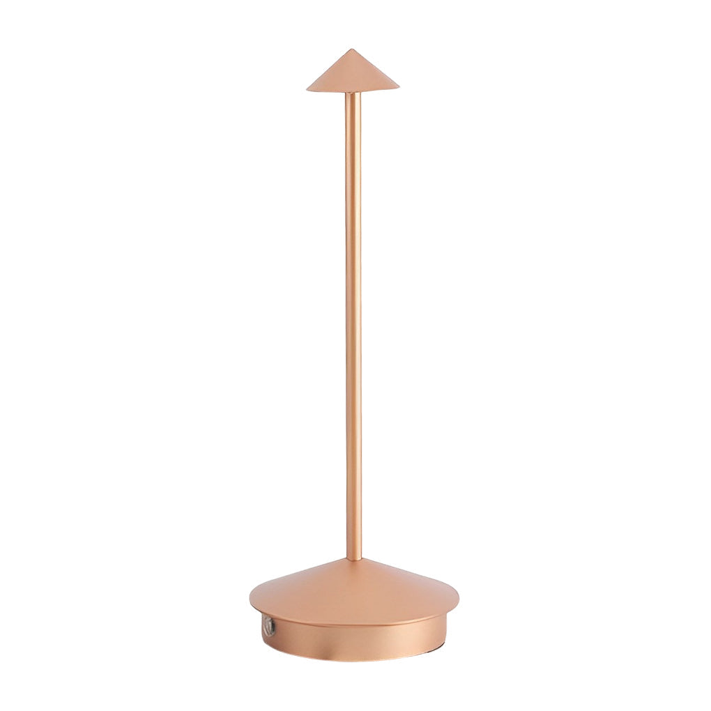 Mini Triangle LED Table Lamp – Cordless & Dimmable