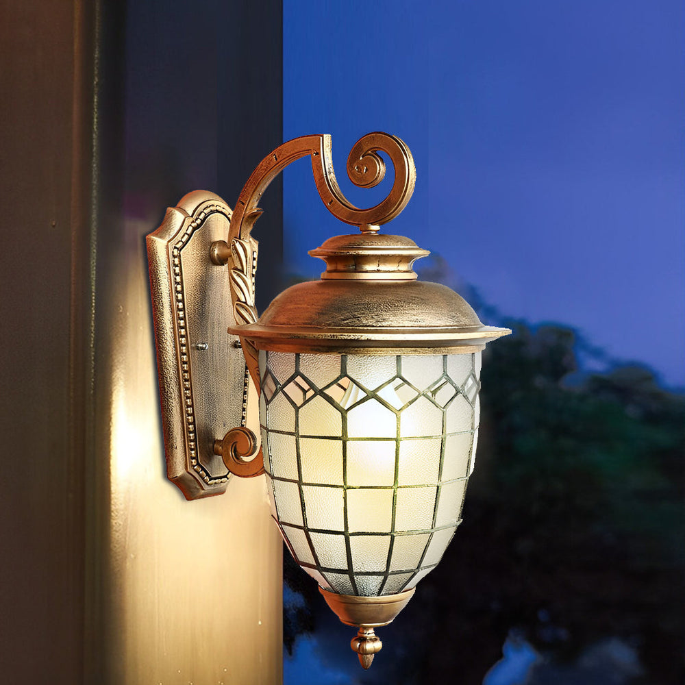 Elegant European-Style Outdoor Wall Lights – Waterproof & Minimalist Design